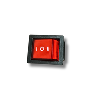 1 Adet 6 Pin 3 Konumlu On Off On Switch Işıklı Anahtar