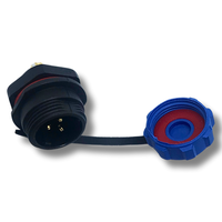 SP2912/P3 3 Pin IP68 Plastik Kablo Tipi Konnektör